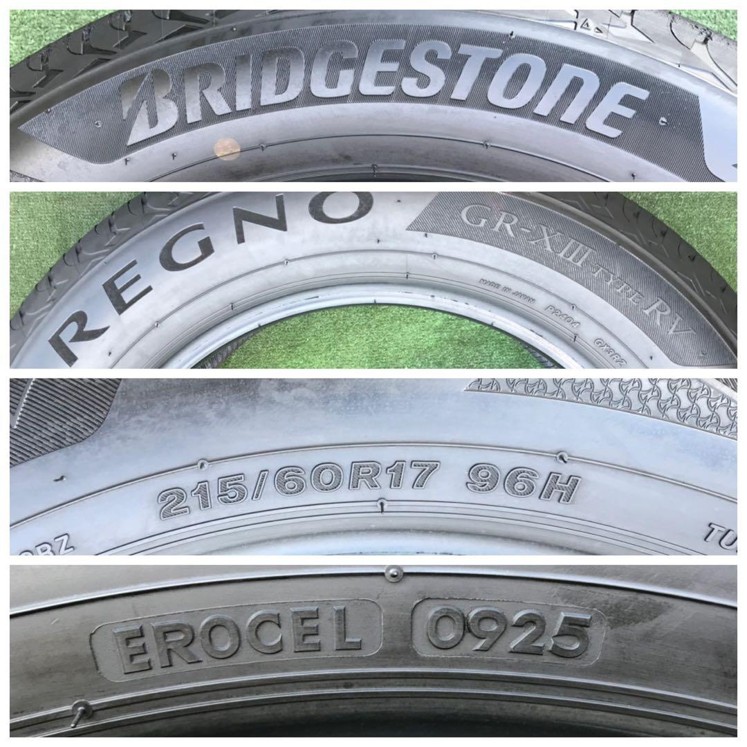 215/60 R17 BRIDGESTONE REGNO GRX-III 25年