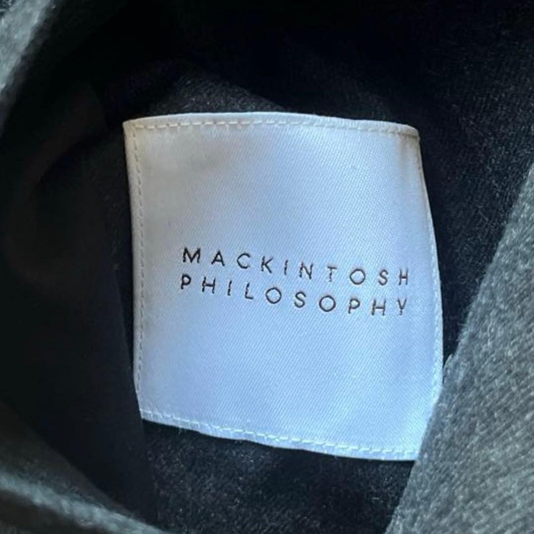 極美品　マッキントッシュ　リバーシブル　ステンカラーコート　サーモア　40サイズ