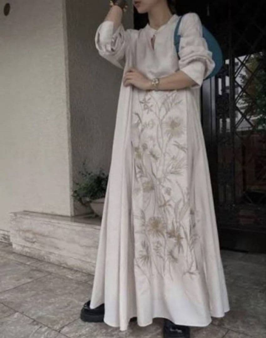 MADELYN EMBROIDERY DRESS　AMERI vintage
