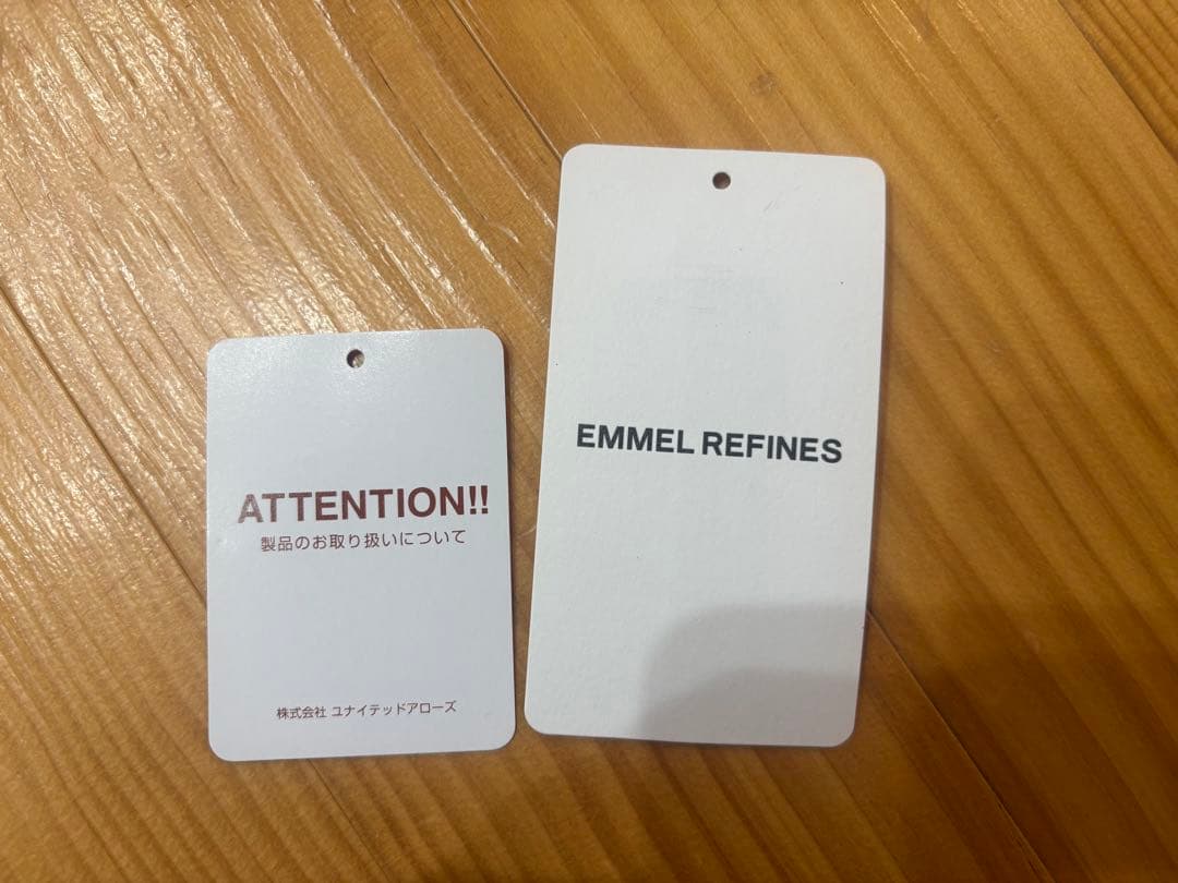 EMMEL REFINES EM テント フレアコート ブラウン Mサイズ