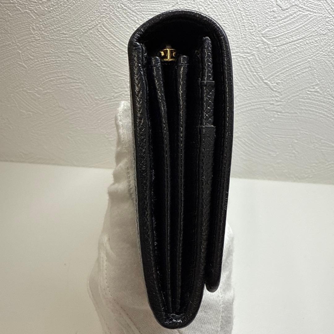 ロバブルガリ　黒 長財布