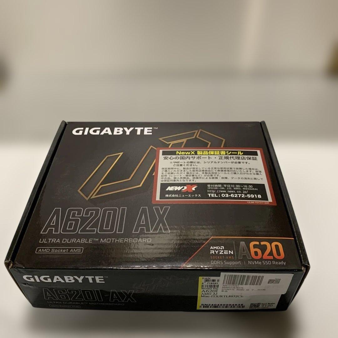GIGABYTE A620I AX マザーボード