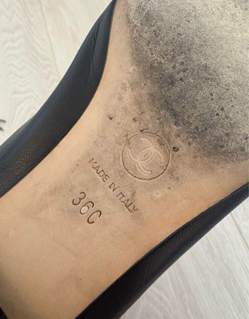 CHANEL フラットシューズ36