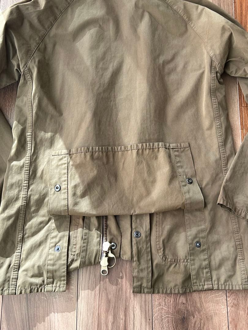 Barbour ビデイル ジャケット 34サイズ オリーブ ノンオイル