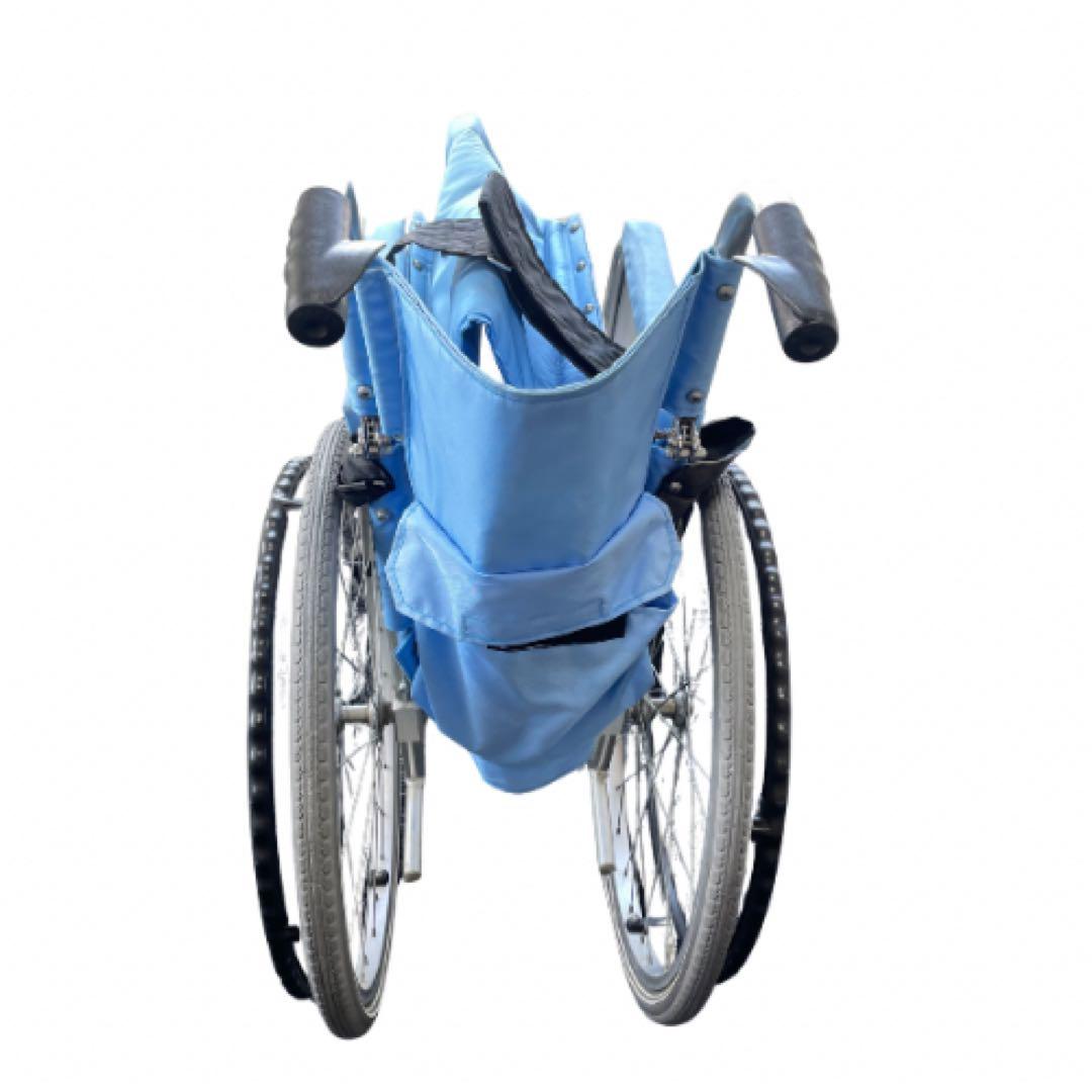 MiKi 車椅子 中古 軽量タイプ ブレーキ付き 介助式