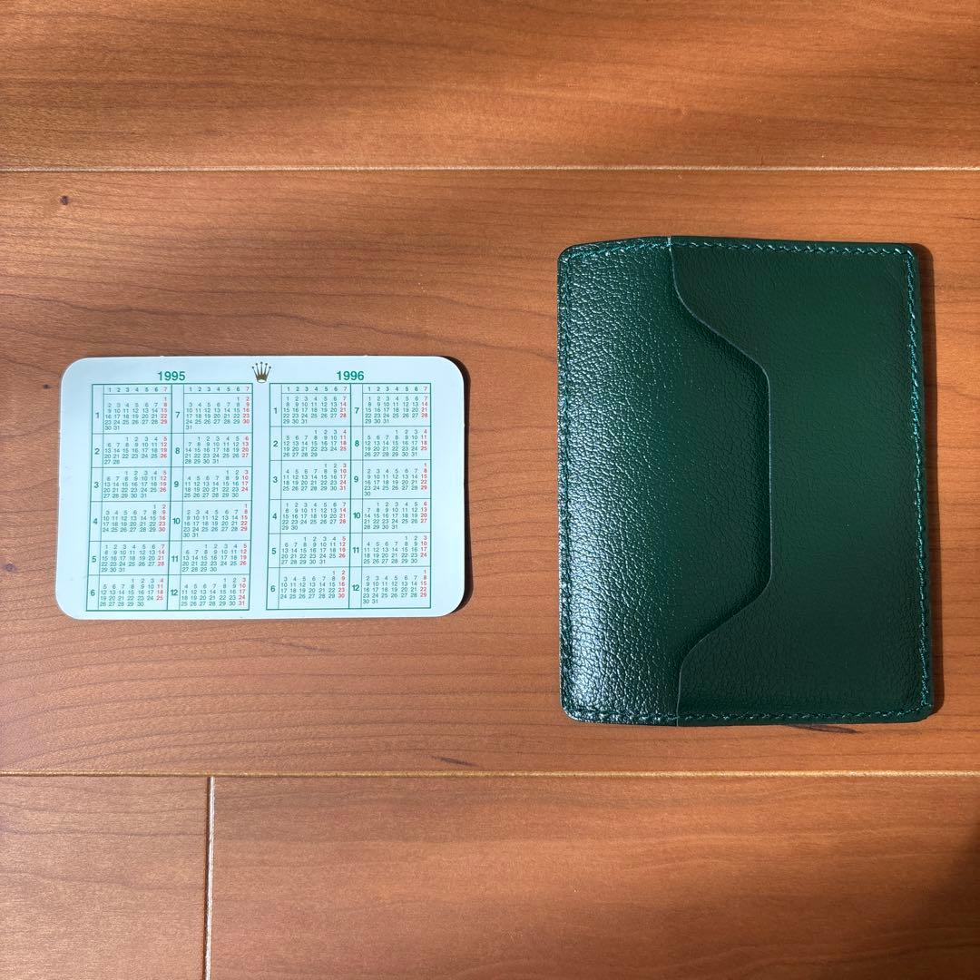 【時計本体なし】ロレックス オイスター 空箱 付属品一式 保証書あり 1996年