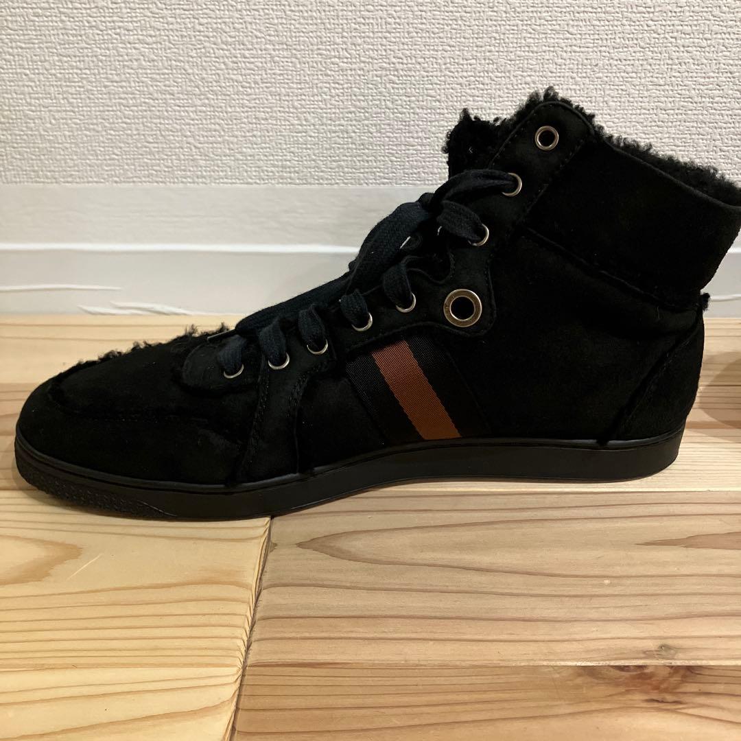 な*か様 Gucci グッチ スニーカー ムートン ハイカット スエード シェリ