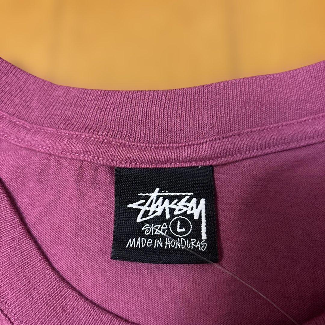 Stussy HONOLULU Tシャツ Lサイズ 色BERRY
