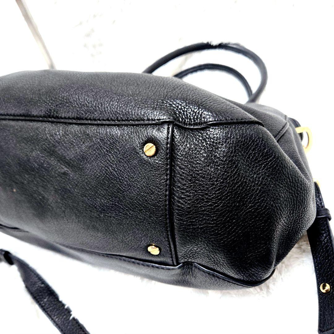 限定値下☆Tory Burch トリーバーチ レザー 2way 黒 ゴールド金具