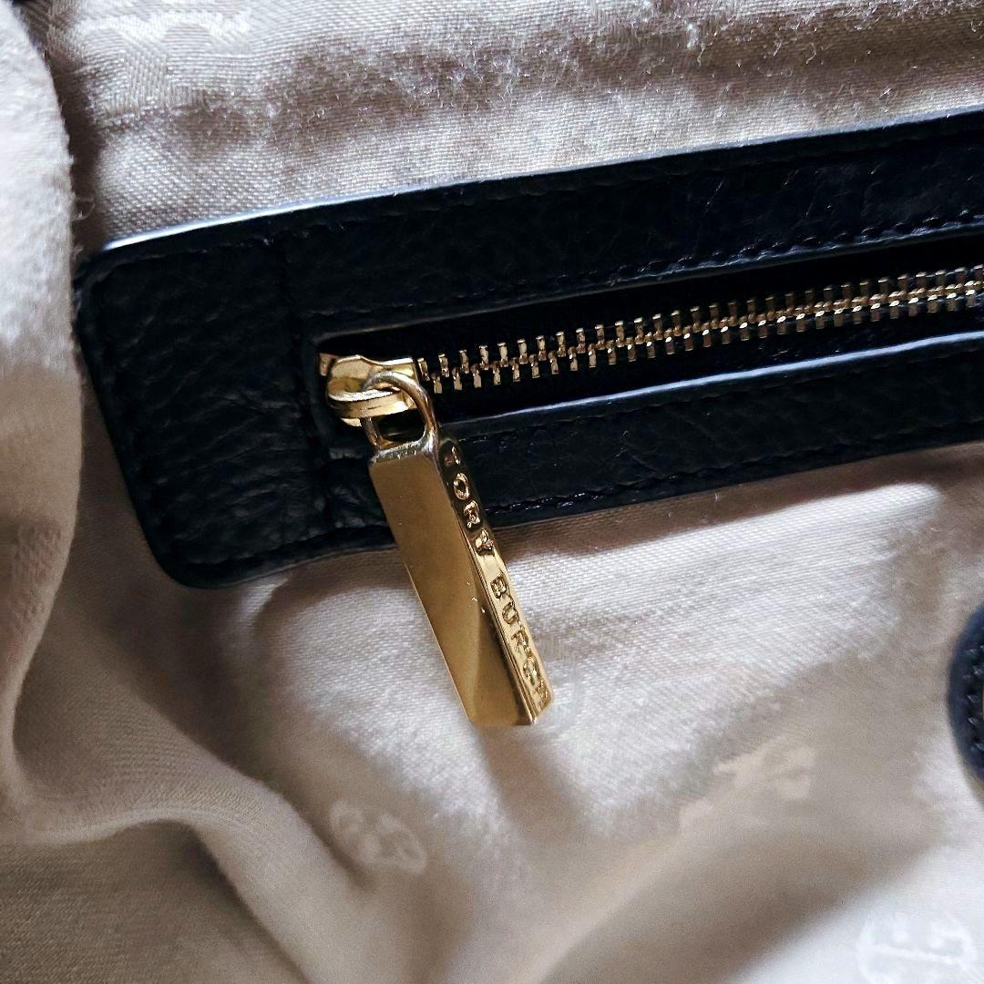 限定値下☆Tory Burch トリーバーチ レザー 2way 黒 ゴールド金具