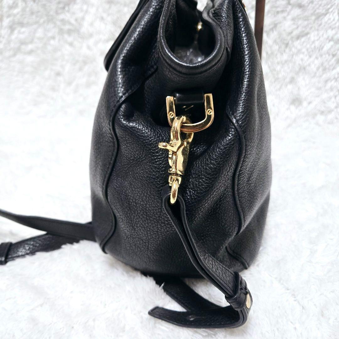 限定値下☆Tory Burch トリーバーチ レザー 2way 黒 ゴールド金具