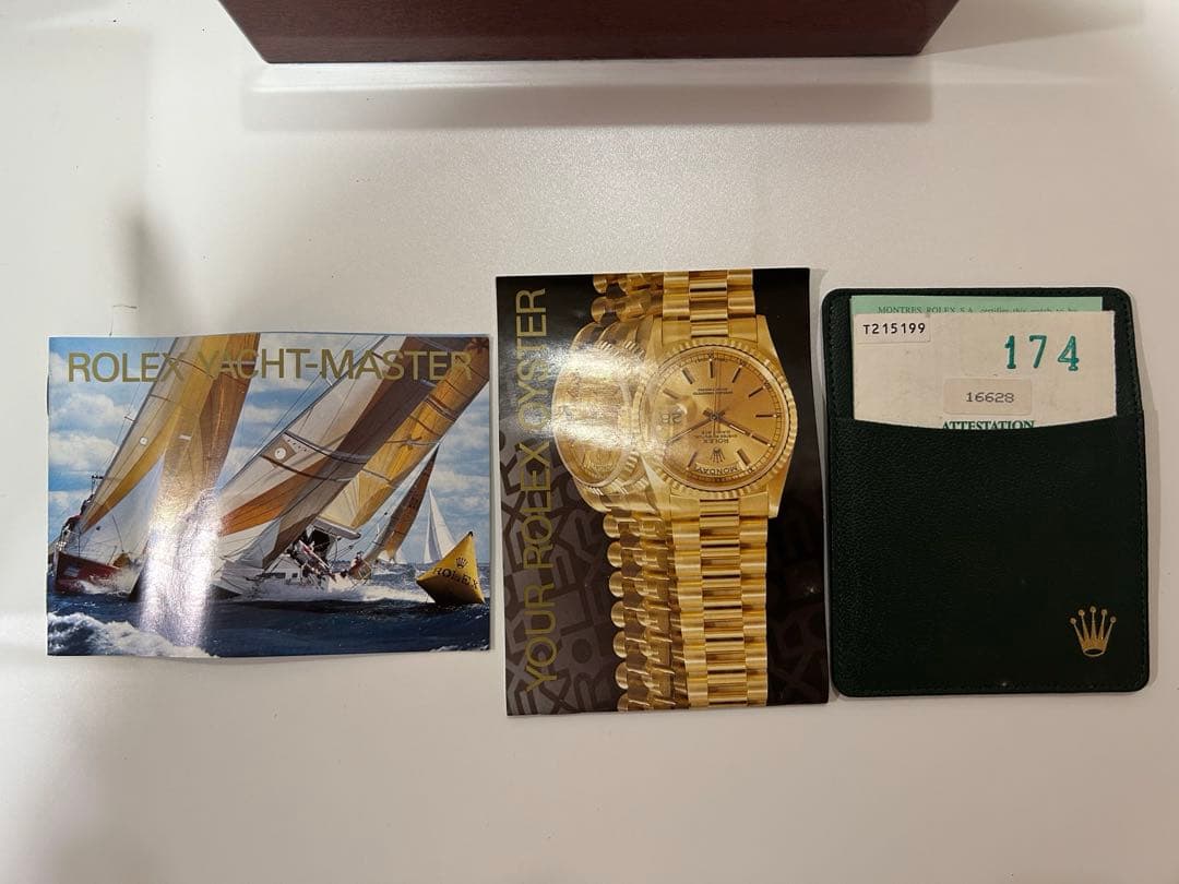 ROLEX 木製ケース 付属品付き