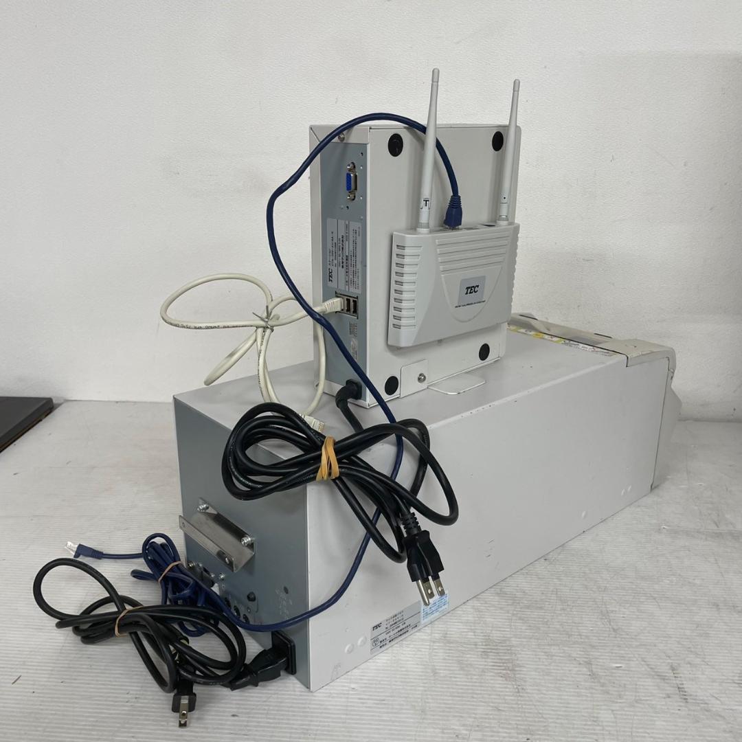 東芝テック 電子レジスター POSレジ QT-100 店舗用品 ② J0754