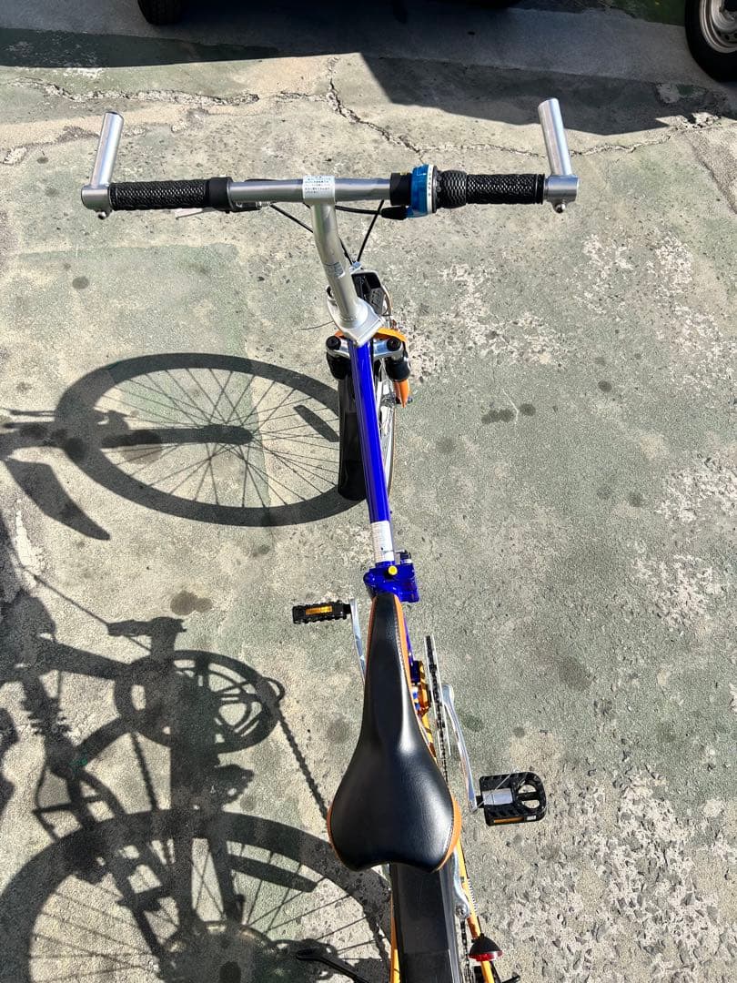 No.608 整備済み76ルブリカン　折りたたみマウンテンバイク仕様　外装6段