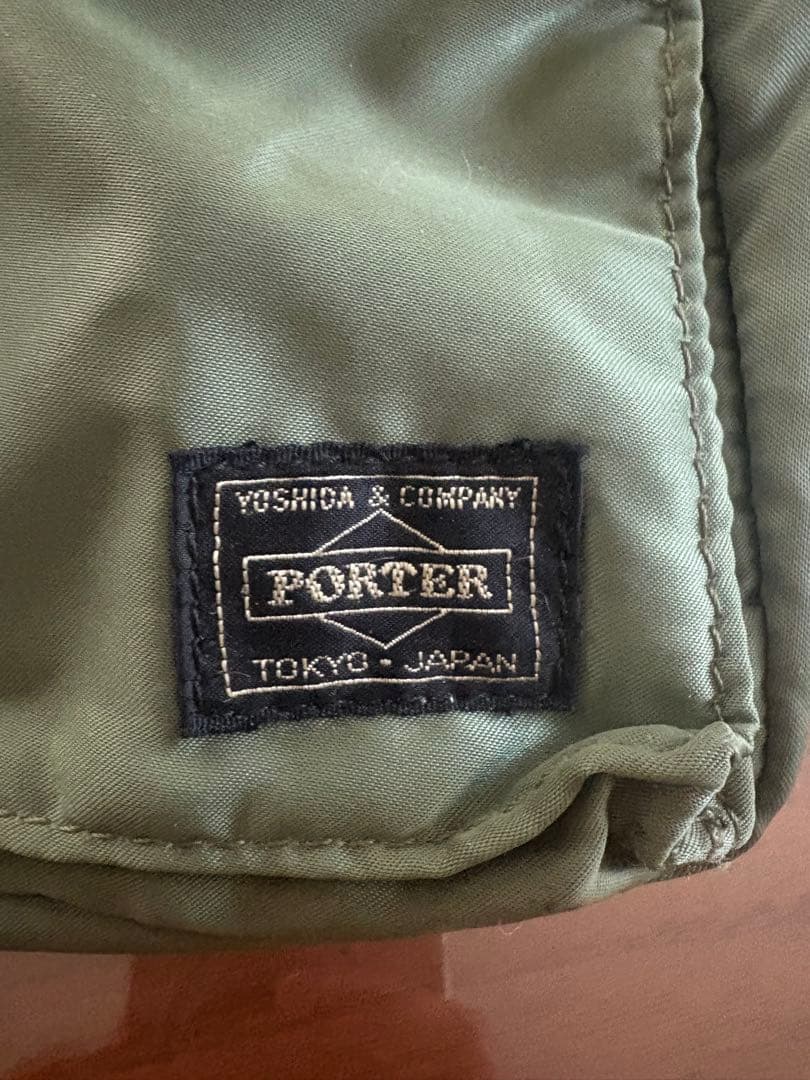 PORTER タンカー ボディバッグ オリーブ