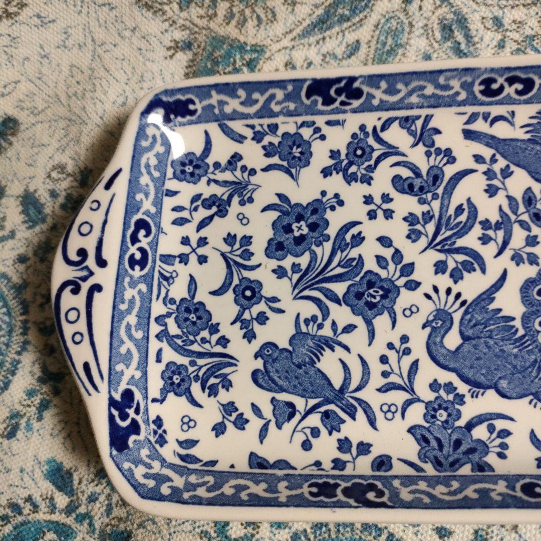Burleigh リーガルピーコック サンドウィッチプレート 2枚