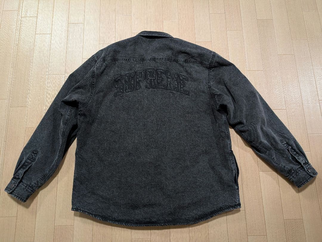 トップス Supreme Shearling Lined Work Denim Shirt