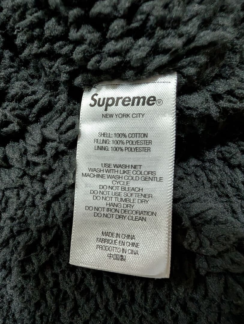 トップス Supreme Shearling Lined Work Denim Shirt