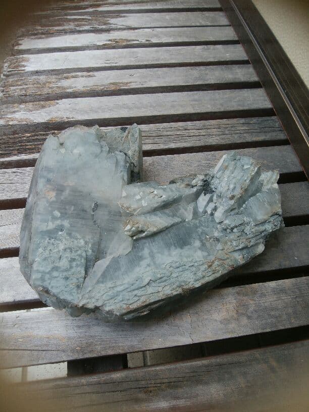 青水晶約2419g