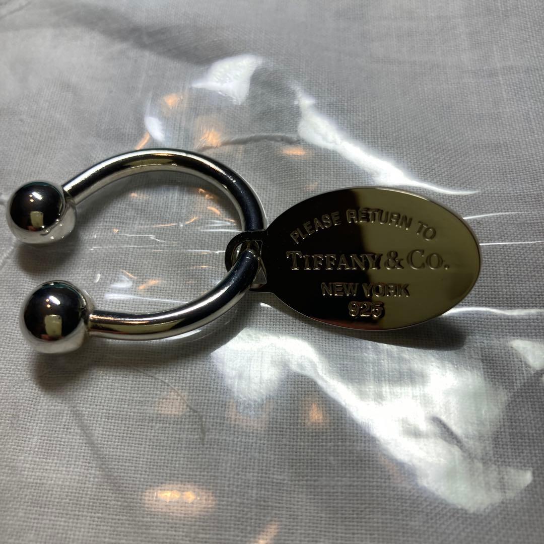 未使用　Tiffany キーホルダー　ニューヨーク本店で購入