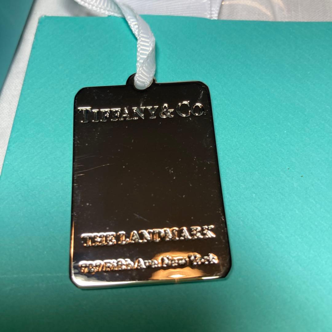 未使用　Tiffany キーホルダー　ニューヨーク本店で購入