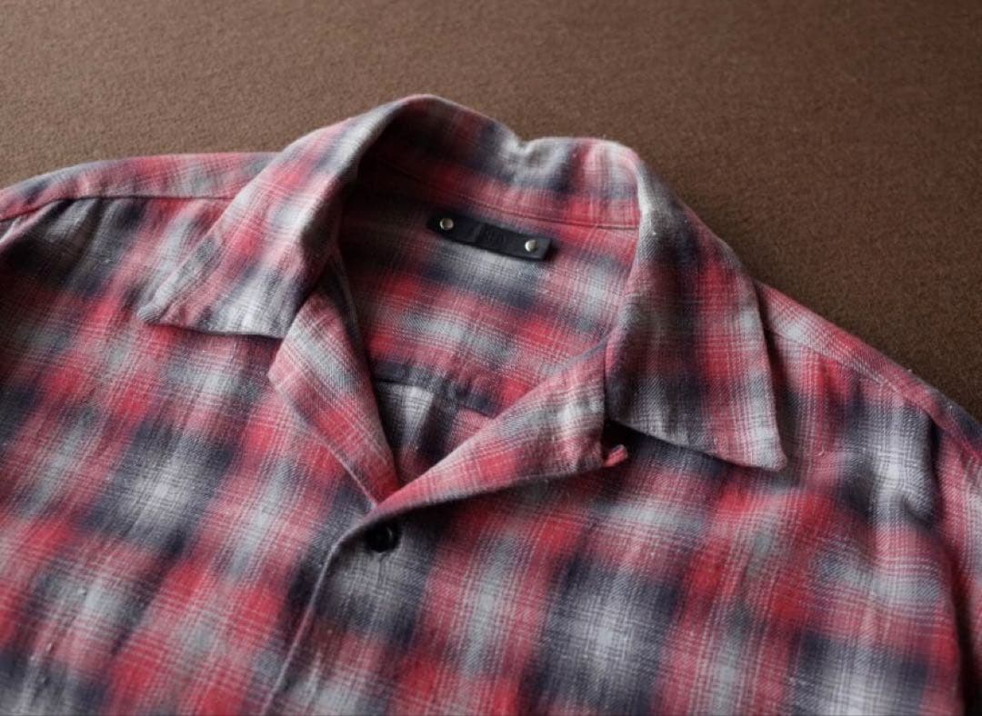 トップス MINEDENIM V.Nep Check Flannel SH Size2