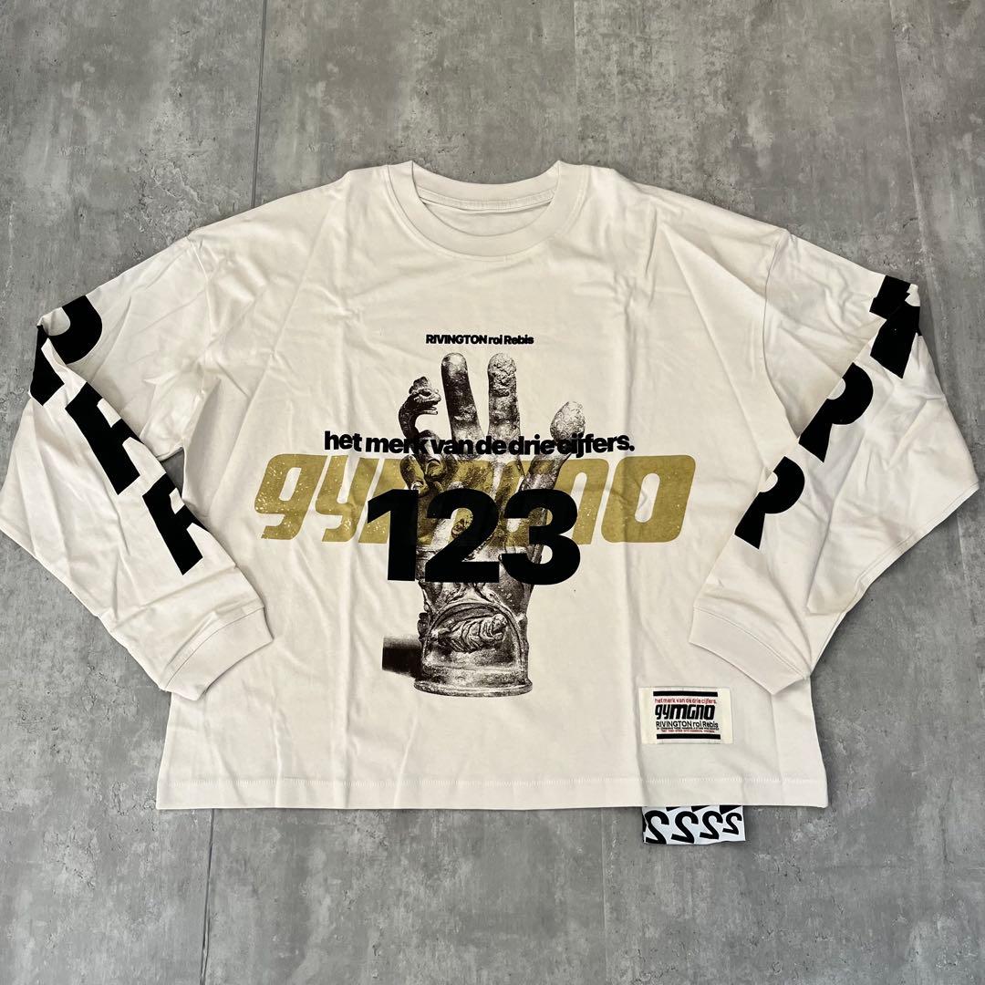 RRR123 OUR HAND LS TEE RIVINGTON グラフィック