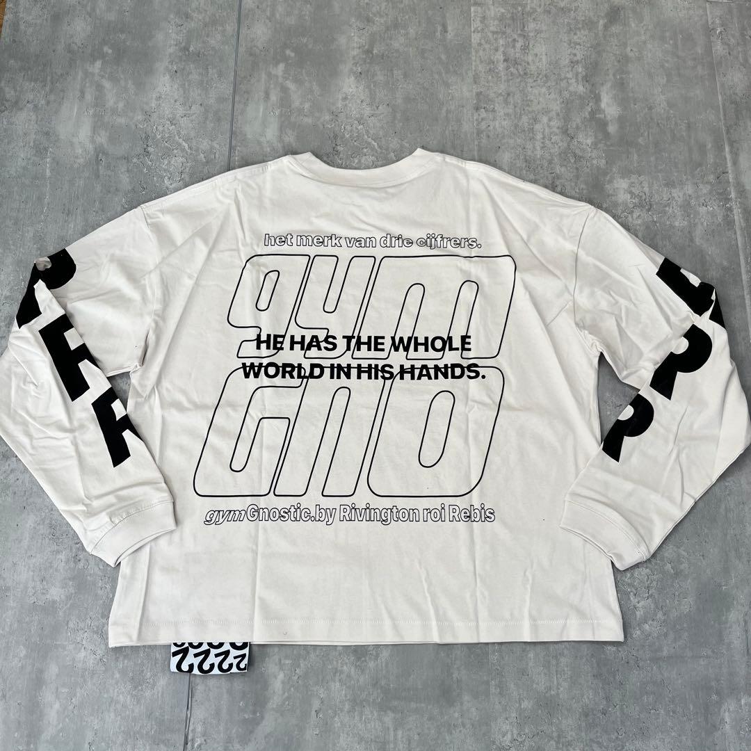 RRR123 OUR HAND LS TEE RIVINGTON グラフィック