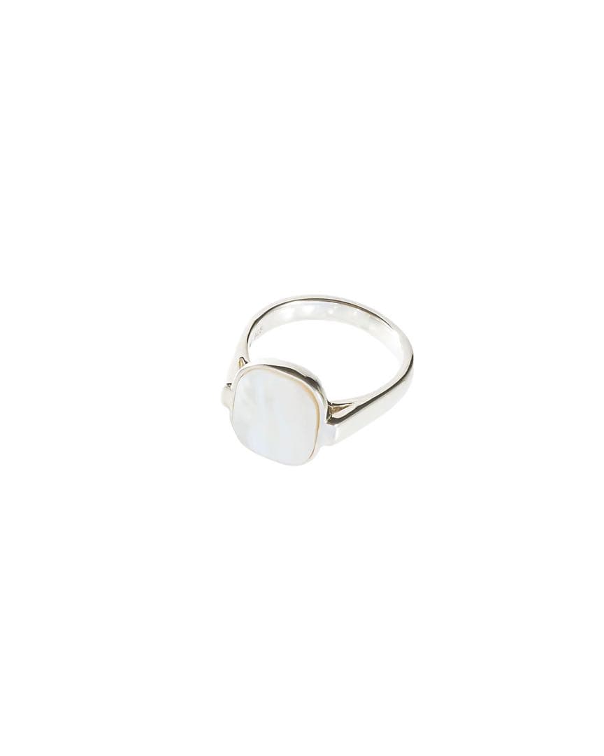 PLOW Shell Window Ring -Silver 15号