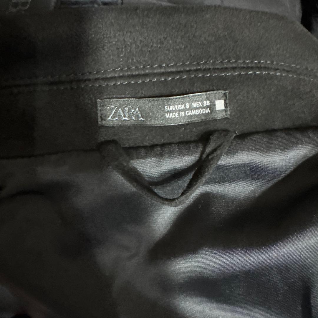 ZARA フェイクスエードレギュラーフィットジャケット