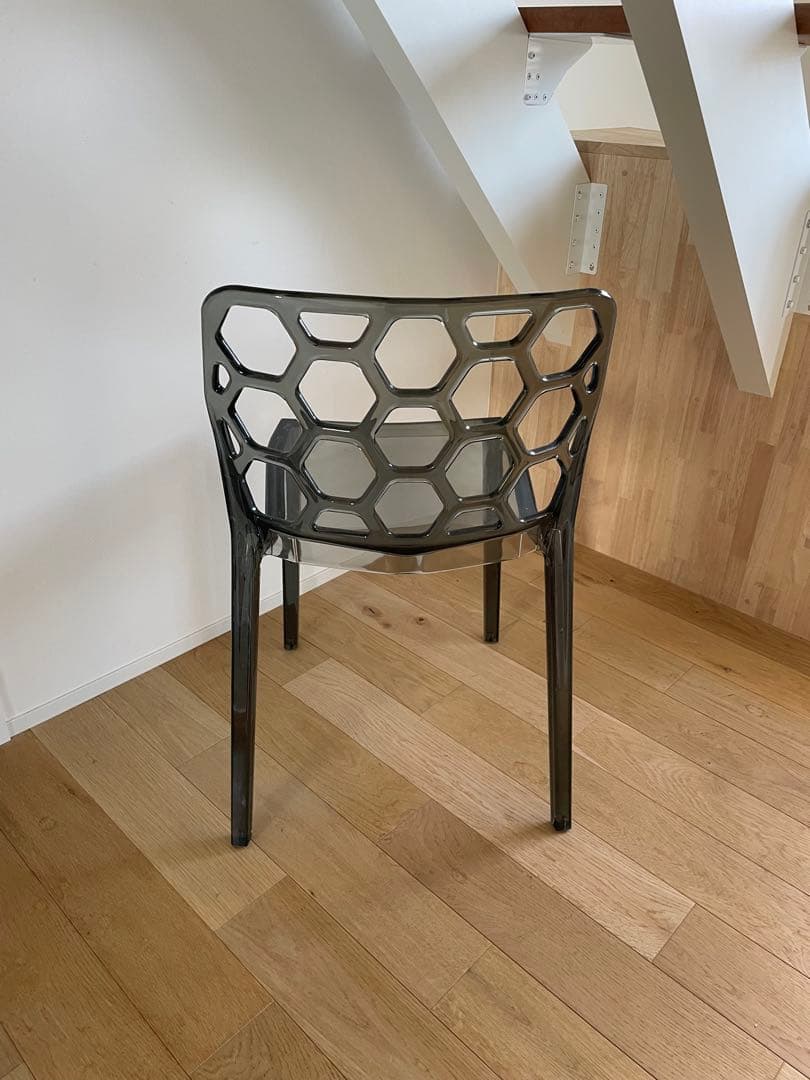 ミッドセンチュリー クリアチェア ポストモダン デザイナーズ ダイニングチェア