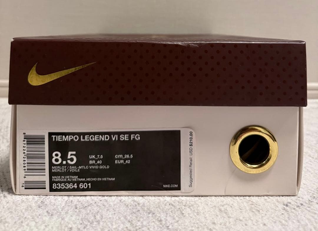 Nike Tiempo Legend VI SE FG 8.5 ピルロ限定モデル