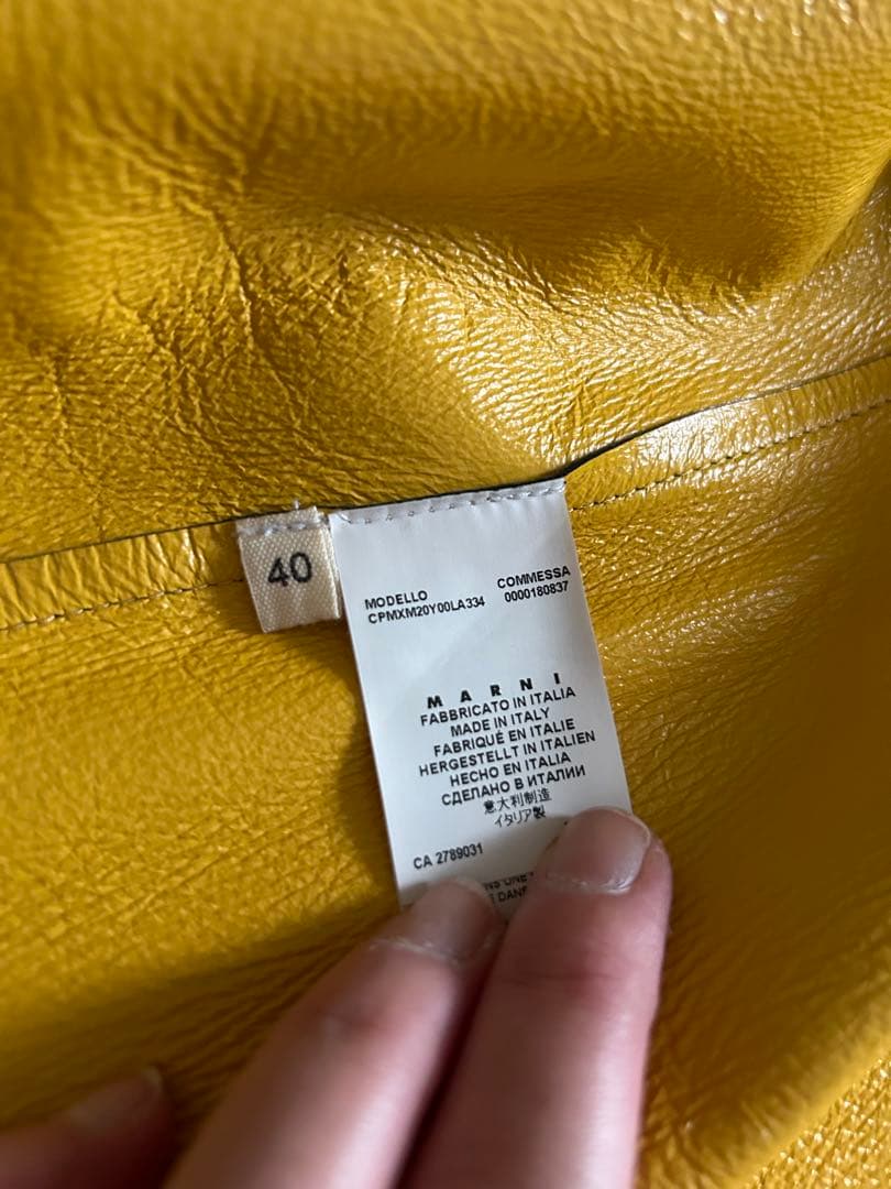【専用です★】MARNI レザーコート　バイカラー