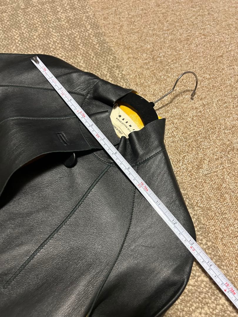 【専用です★】MARNI レザーコート　バイカラー