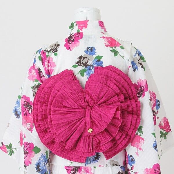 【新品】kate spade kids ブルーミング フラワー浴衣 130 花柄