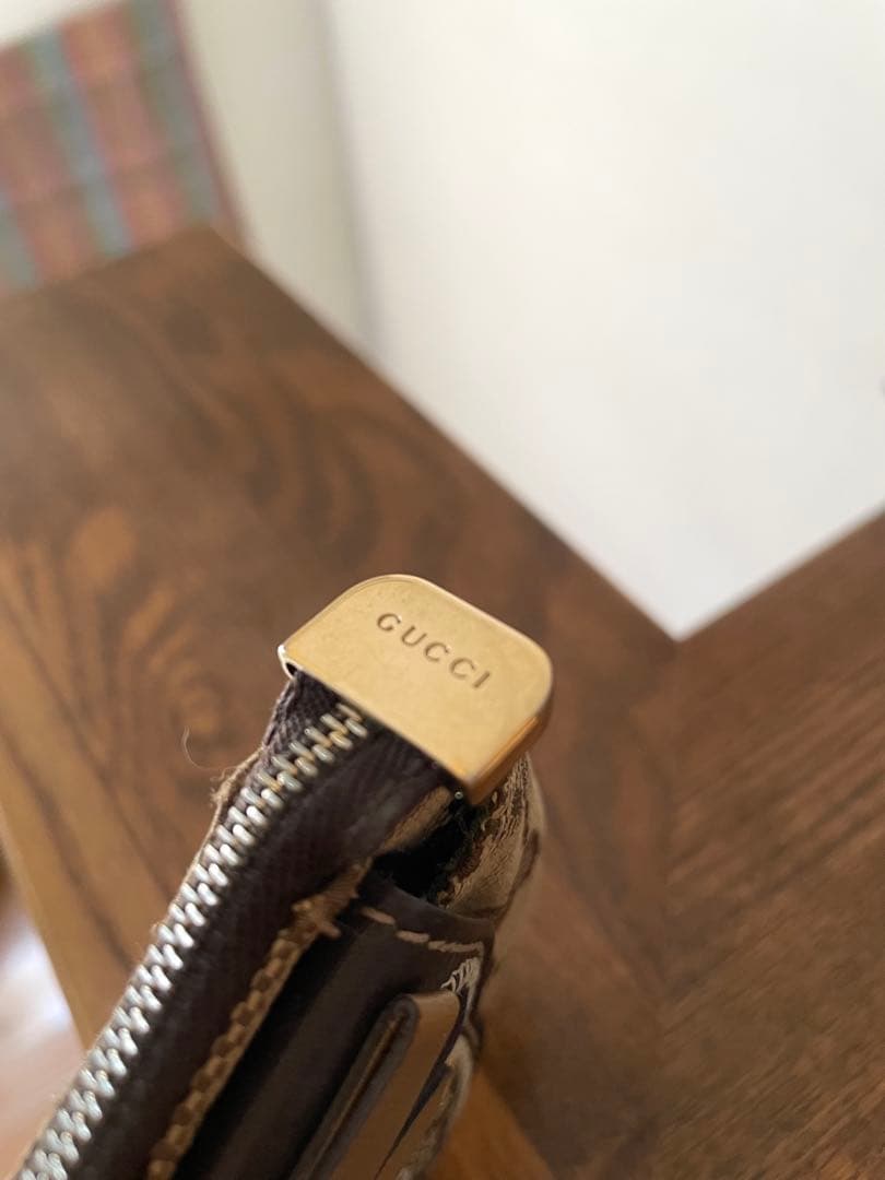 希少♡GUCCI グッチ　グッチョリ オリバー パグ GG柄　財布　ケース