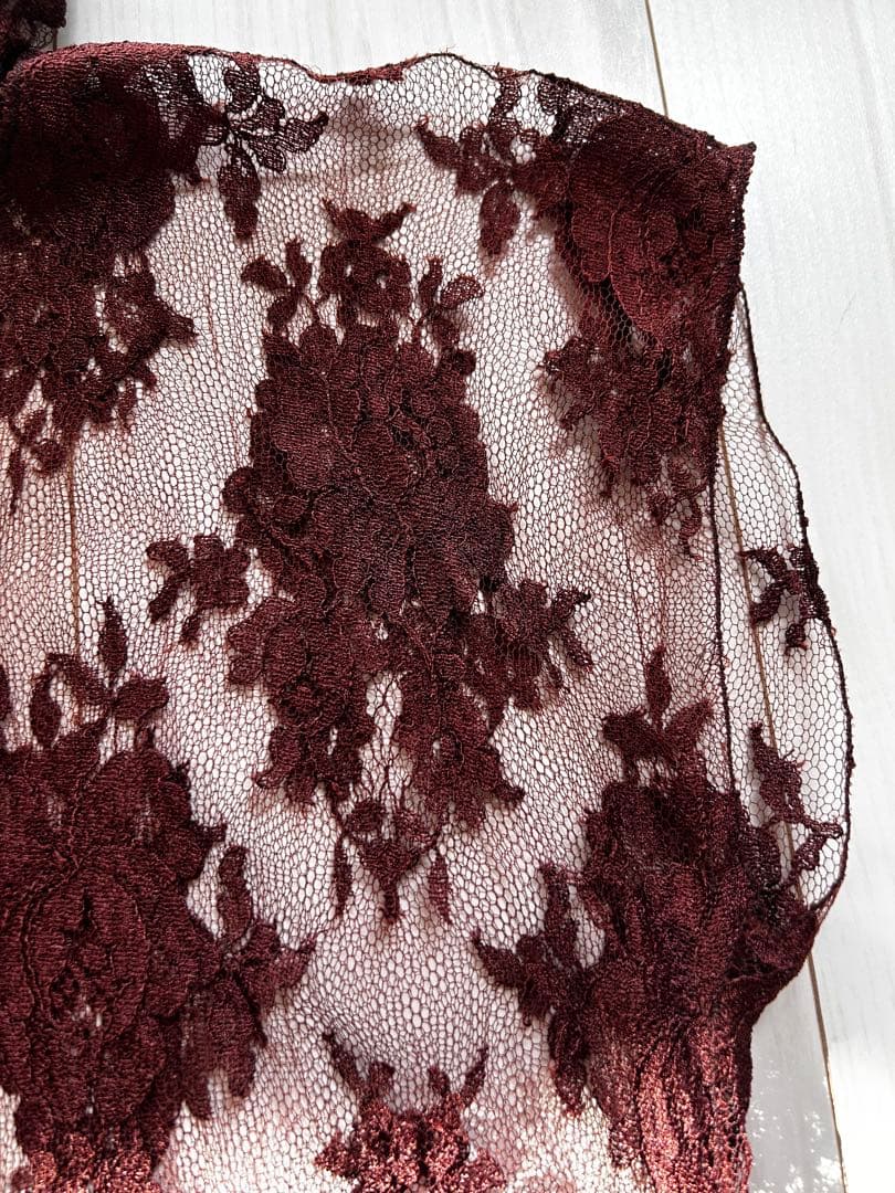 DOLCE & GABBANA 総レースチュニック