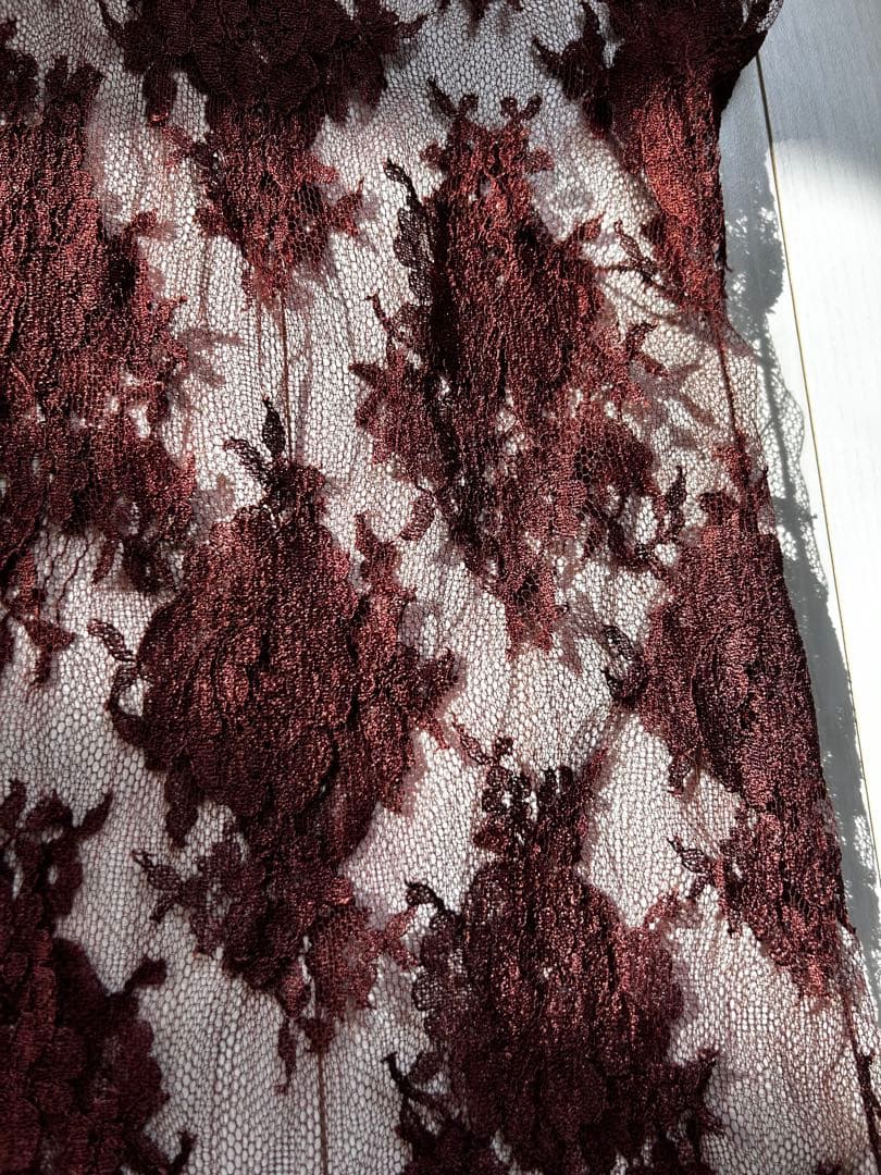 DOLCE & GABBANA 総レースチュニック