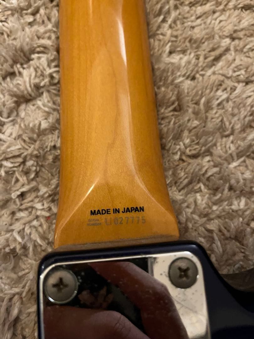ギター fender japan st62 tx mh