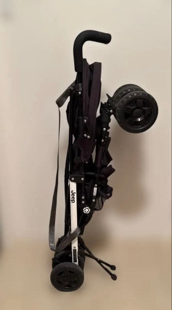 Jeep 折りたたみ式ベビーカー ブラック（MANA様）