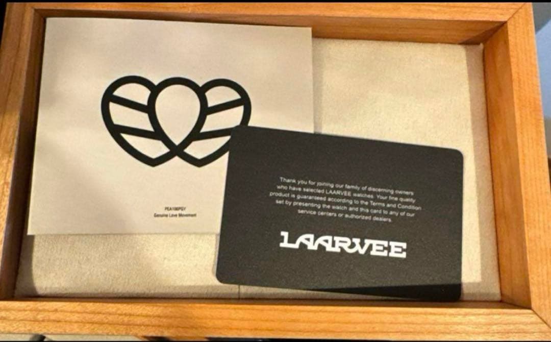 世界100本限定　LAARVEE PEA106 .925 SILVER: