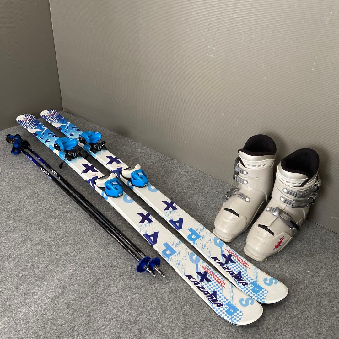 ★メンテナンス済 子供スキーセット　身長150cm前後のお子様向け