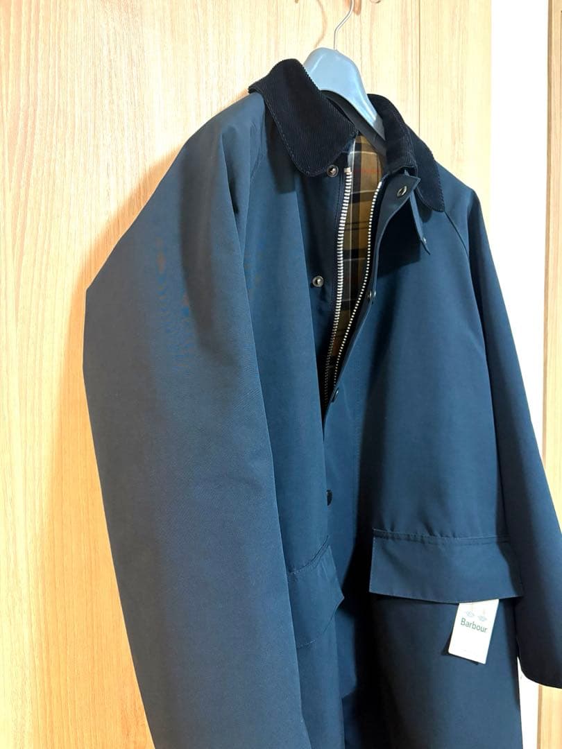Barbour BURGHLEY 34 2レイヤー スリムフィット ノンワックス