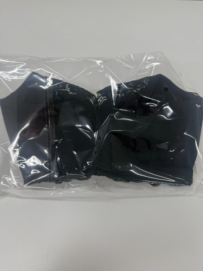 tea【PGブラ】ソフトワイヤー黒M　ノンワイヤーネイビーM　2枚セット