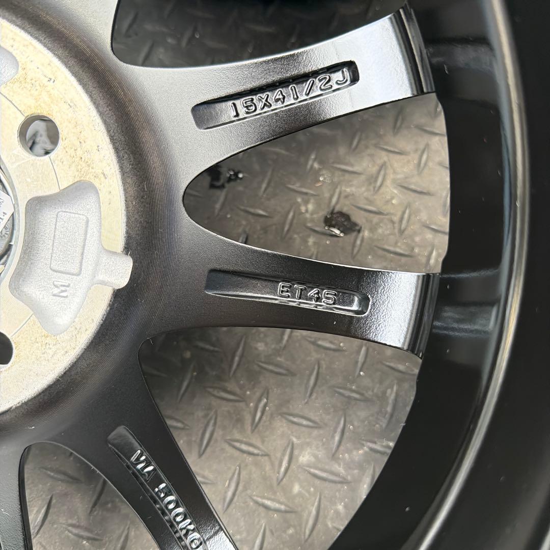 グッドイヤーアイスナビ７　スタッドレスタイヤ　165／55R15＆ホイールセット