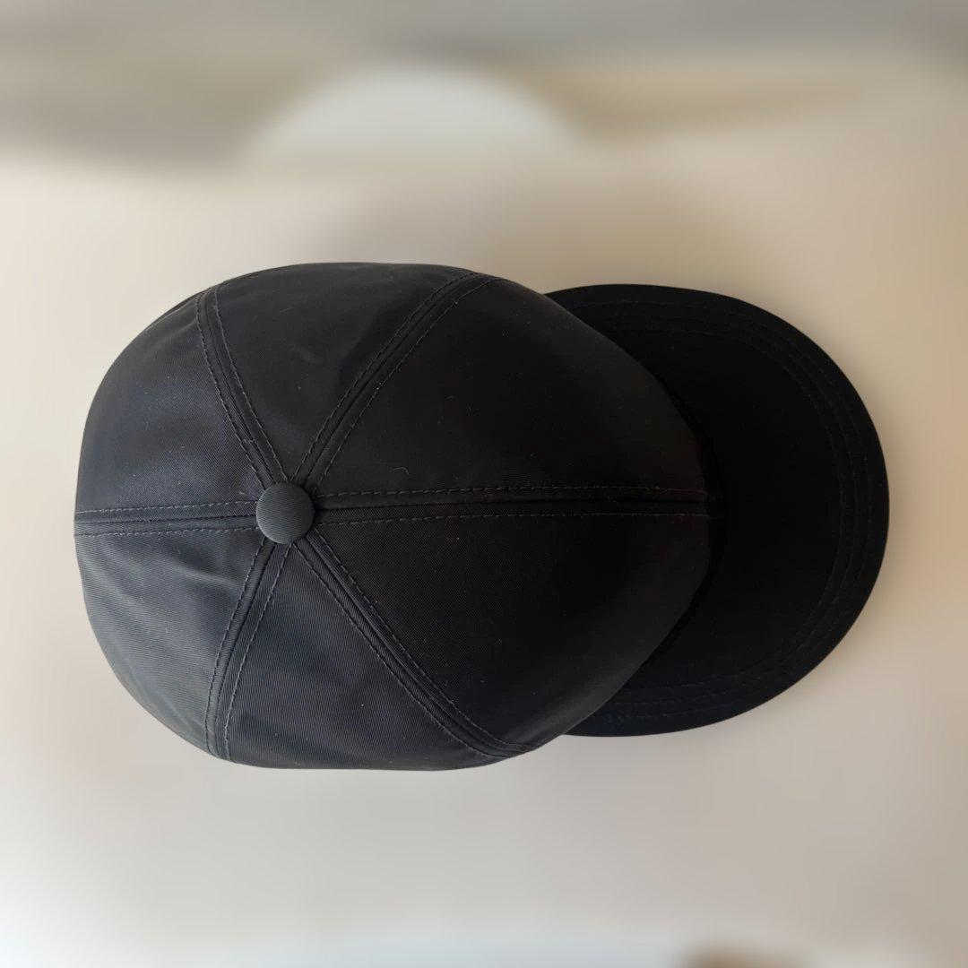 【美品】PRADA プラダ Re-Nylon ベースボールキャップ ブラック