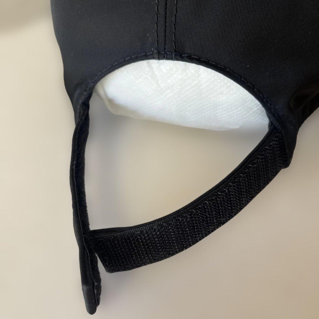 【美品】PRADA プラダ Re-Nylon ベースボールキャップ ブラック