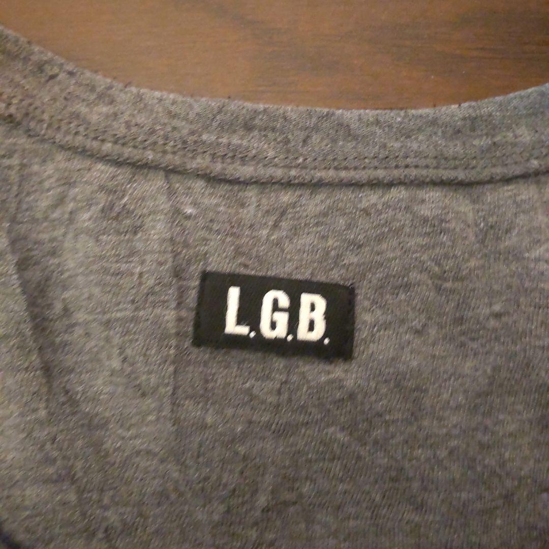 値下げしました。早い者勝ち!!LGB グレー 長袖シャツ ボタン付き