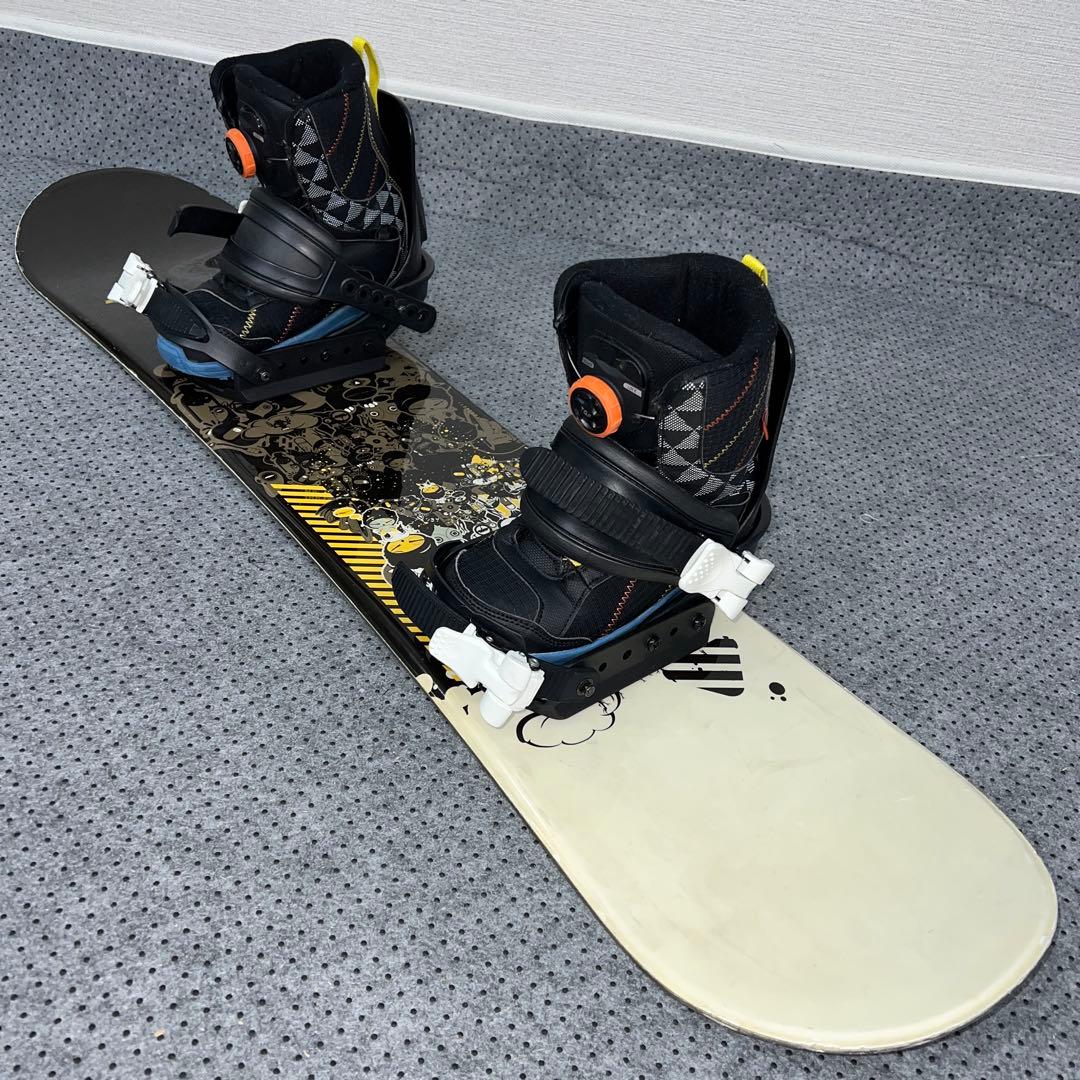 １０回使用 キッズスノーボード 100cm JOYRIDE×バイン×ブーツ