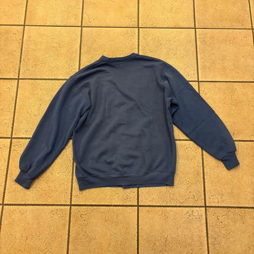 90s JERZEES スウェット カーディガン ブルー